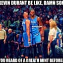 Try A Tic Tac on Random Funniest Kevin Durant Memes For Basketball Fans