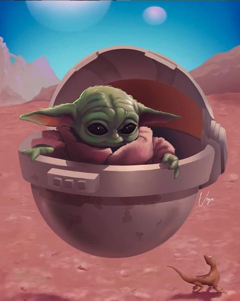 The Best Baby Yoda Fan Art In The Galaxy