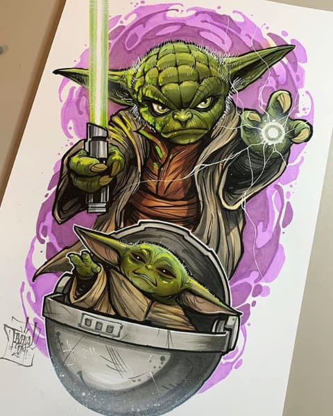 The Best Baby Yoda Fan Art In The Galaxy