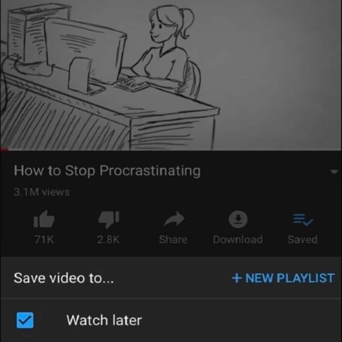 Плейлист сохраненные видео. Как перестать прокрастинировать. Как перестать прокрастинировать Мем. How to stop procrastinating.