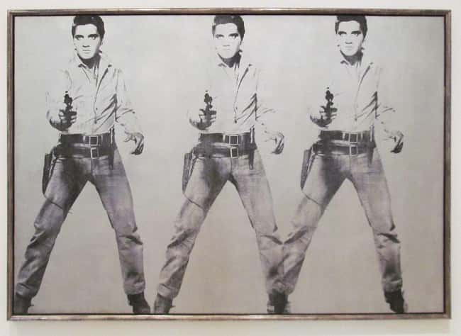 Triple Elvis is listed (or ranked) 10 on the list Andy Warhol&#39;s Greatest Works Of Art