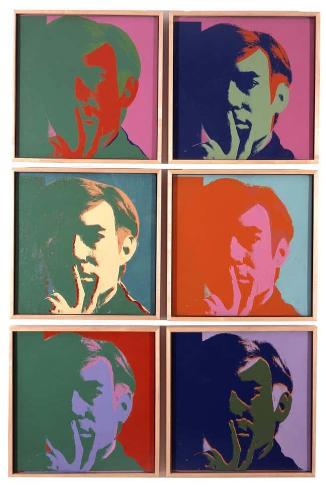 Self-Portrait is listed (or ranked) 19 on the list Andy Warhol&#39;s Greatest Works Of Art