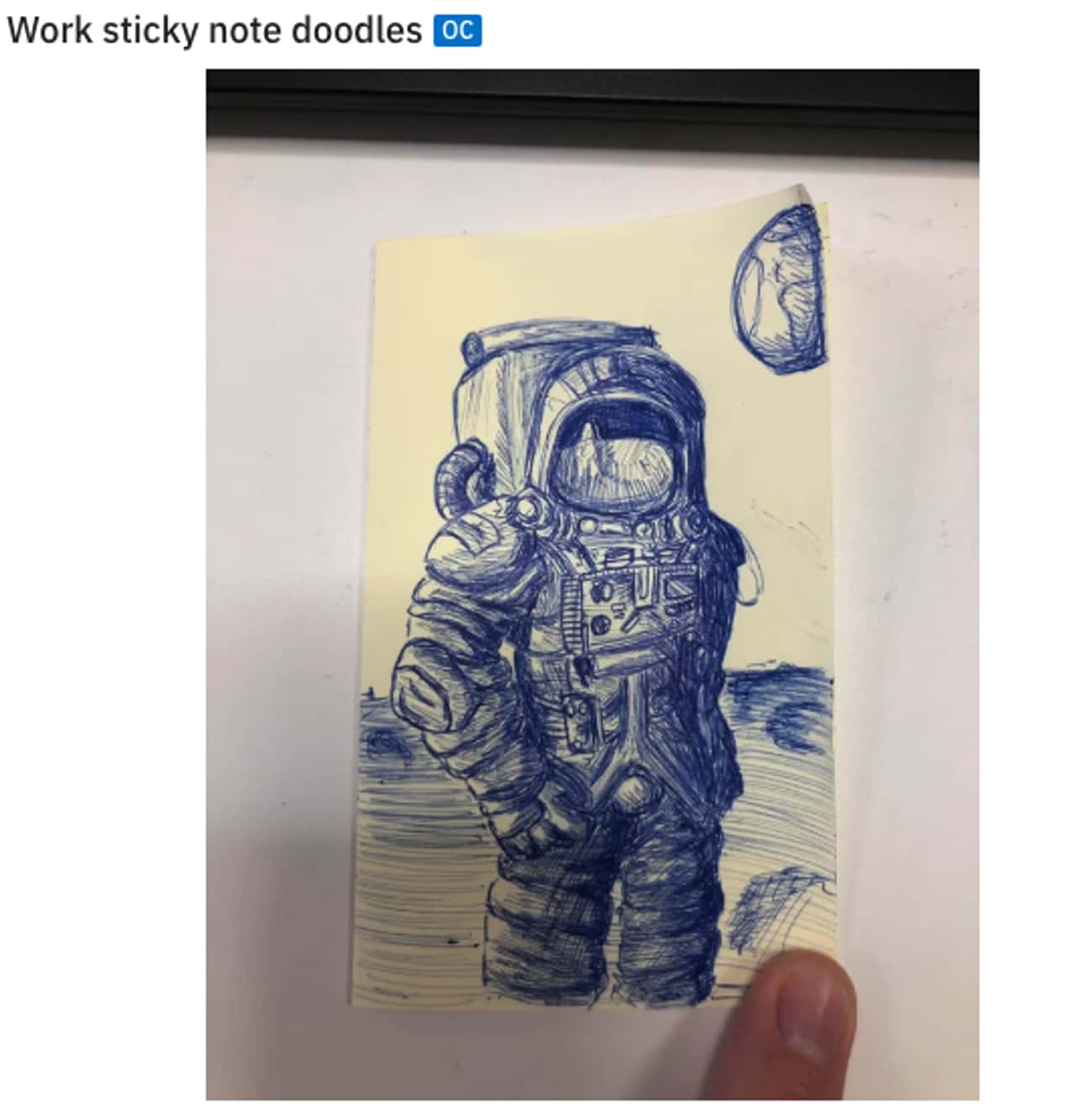 Amazing Use Of A Post-It