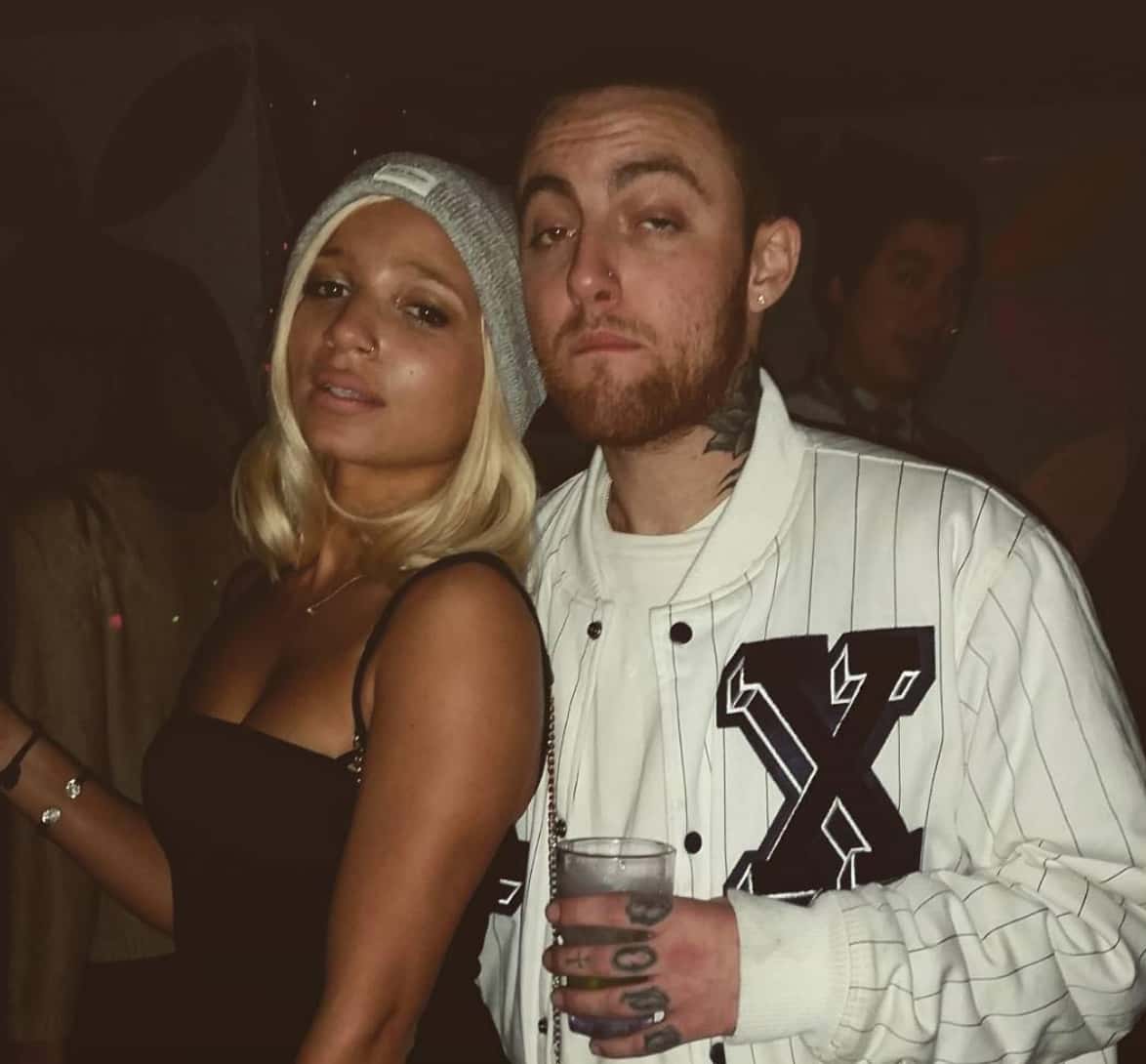 mac miller and ariana grande dating history