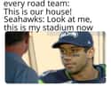 Russell Wilson: Owner Of NFL Stadiums on Random Funniest Seattle Seahawks Memes For NFL Fans