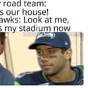 Russell Wilson: Owner Of NFL Stadiums on Random Funniest Seattle Seahawks Memes For NFL Fans