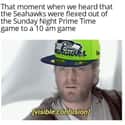 Is This Considered Time Travel? on Random Funniest Seattle Seahawks Memes For NFL Fans