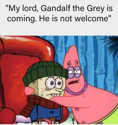 Patrick Wormtongue on Random Funniest 'Lord Of Rings' Memes In All Of Middle-earth