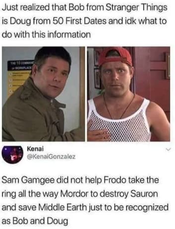 Sam Bests Bob And Doug on Random Funniest 'Lord Of Rings' Memes In All Of Middle-earth