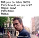 Crime Pays on Random Funniest Dungeons & Dragons Memes We Could Find