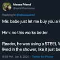 Steel Wool Pad?! on Random Couples Share Pettiest Arguments They'll Never Get Over