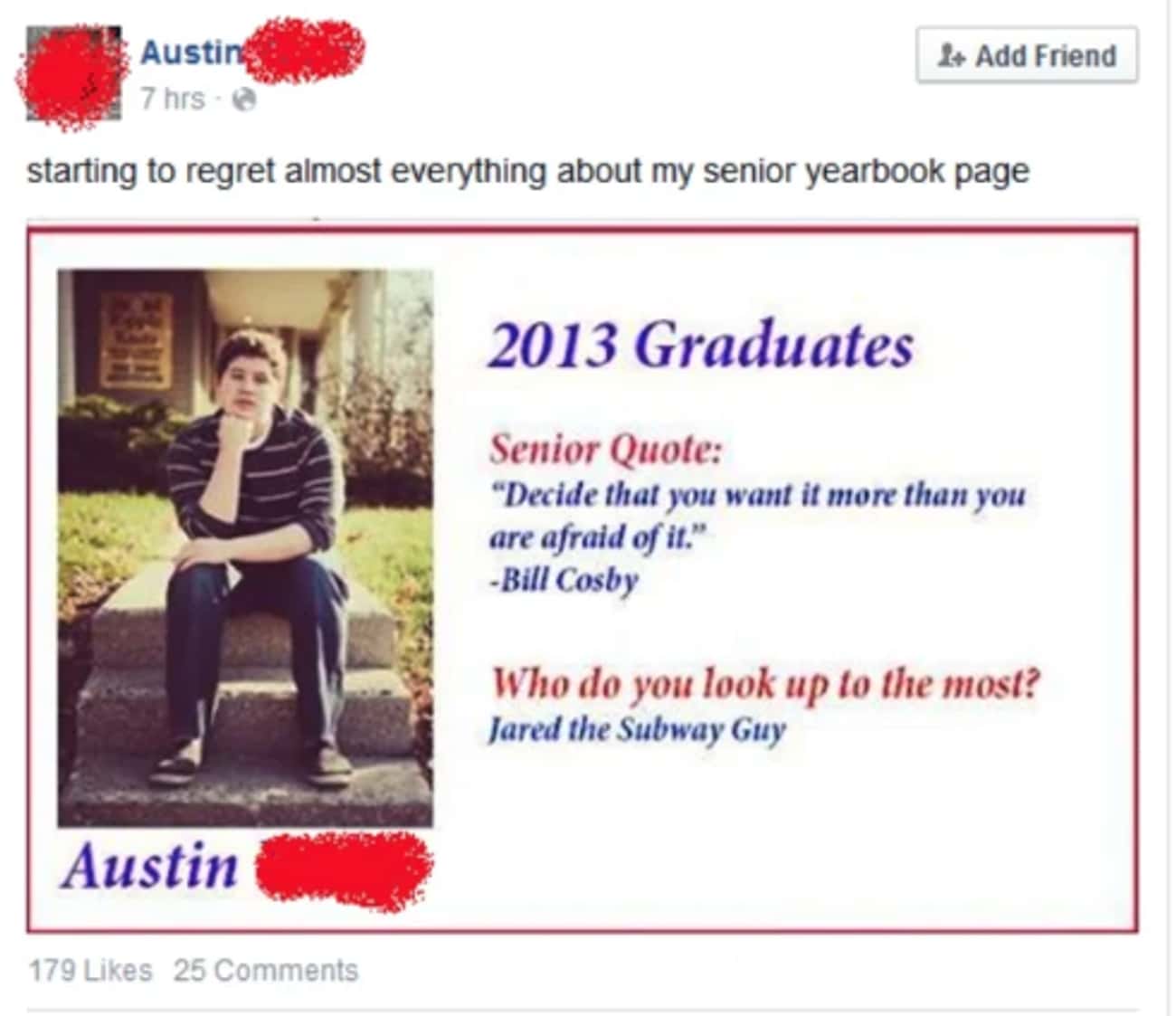Austin Needs To Do Some Soul Searching
