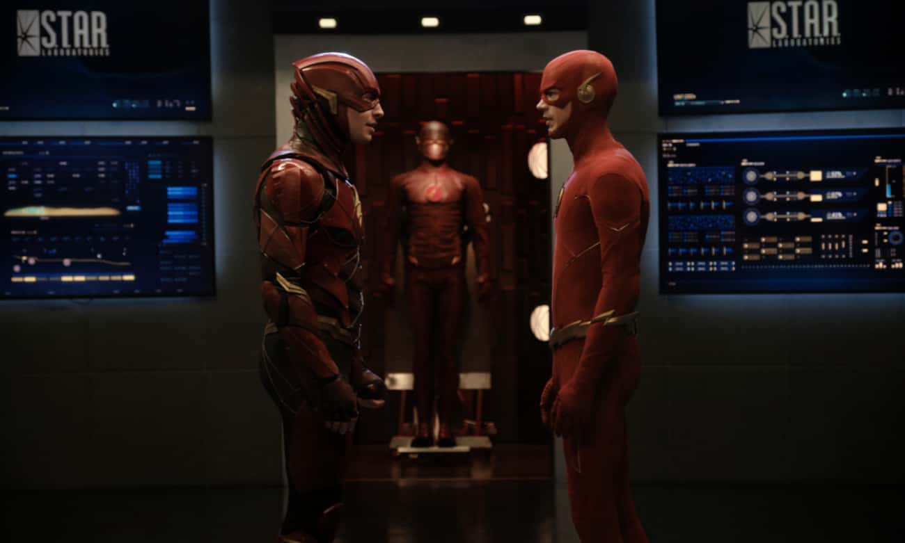 Ezra Miller's Flash From 'Justice League' Appears In The Speed Force