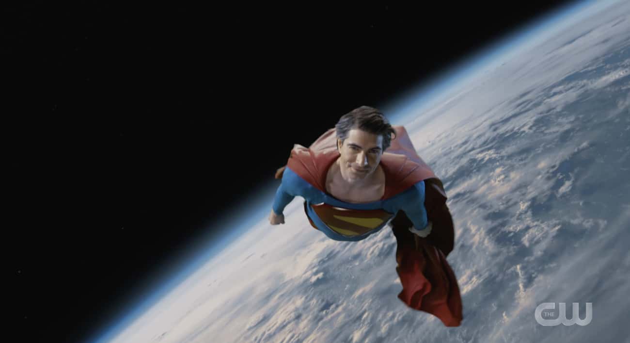 Brandon Routh's Superman Flies Over Earth-96