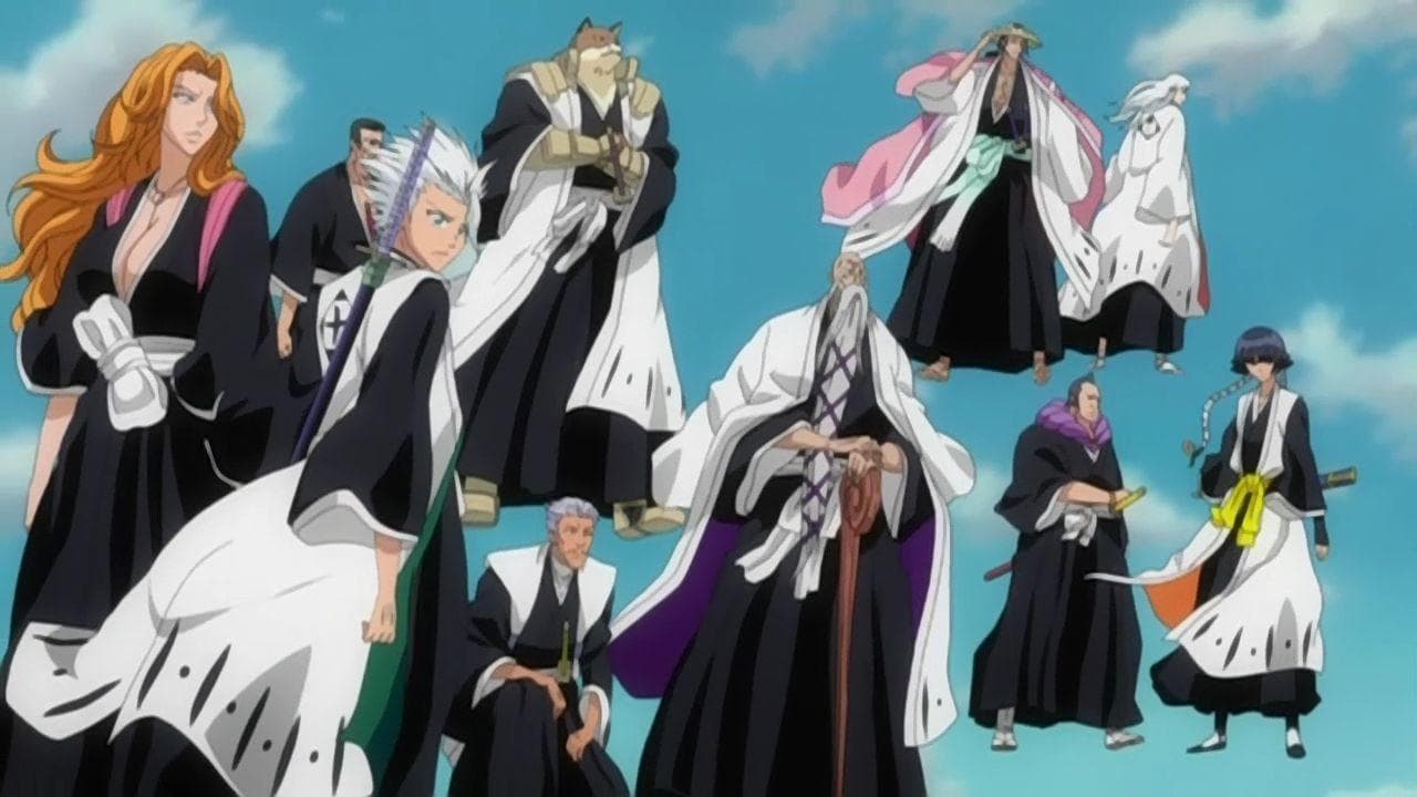 The Gotei 13 - 'Bleach' ... is listed (or ranked) 3 on the list The 21 Most Powerful Anime Teams Of All Time