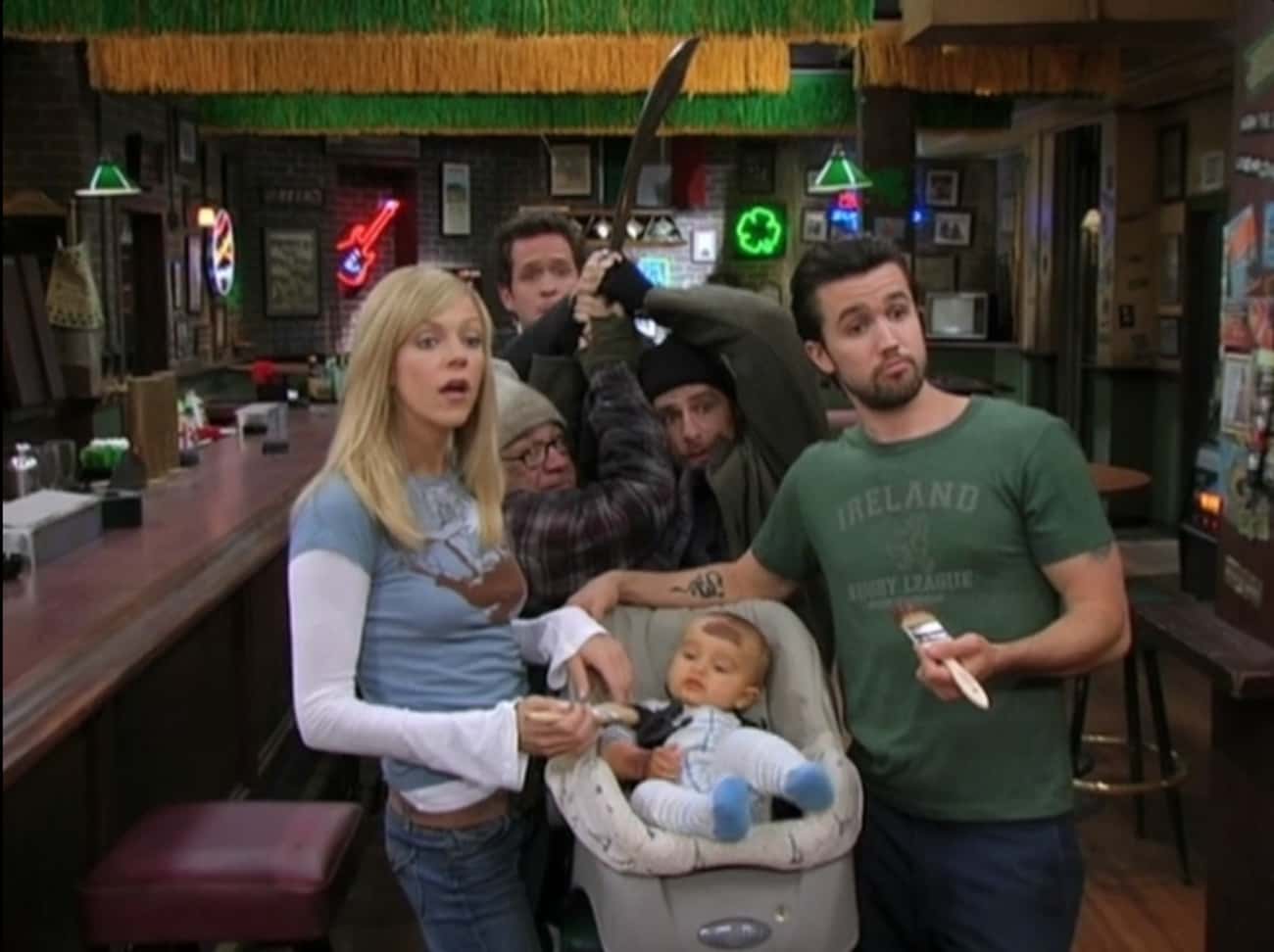 Mac And Dee Paint A Baby Brown To Try To Get It Modeling Jobs
