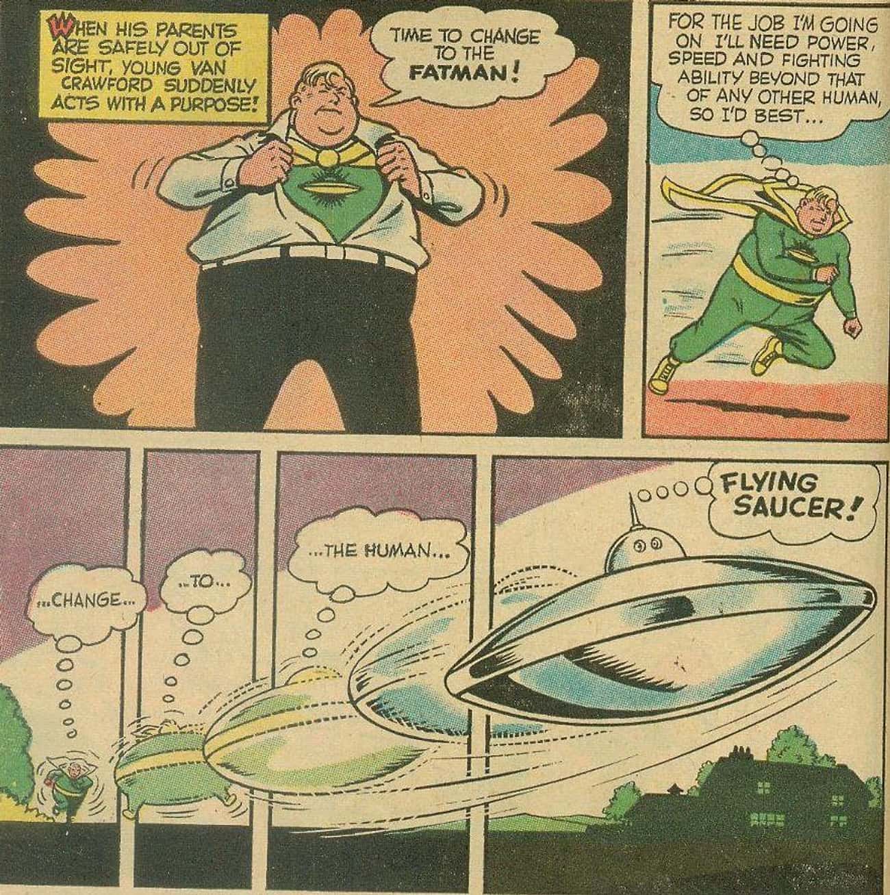 Fatman, the Human Flying Saucer