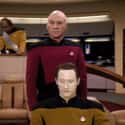 To Data, Again, In 'The Pegasus' on Random Episodes Picard Said 'Make It So'