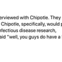 Chipotle Has No Sense Of Humor on Random People Are Describing Their Worst Job Interviews And It's A Whole Lot Of Cringe