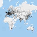 Railway Networks Around The Globe on Random Maps Of The World That Will Make You Say 'Whoa'