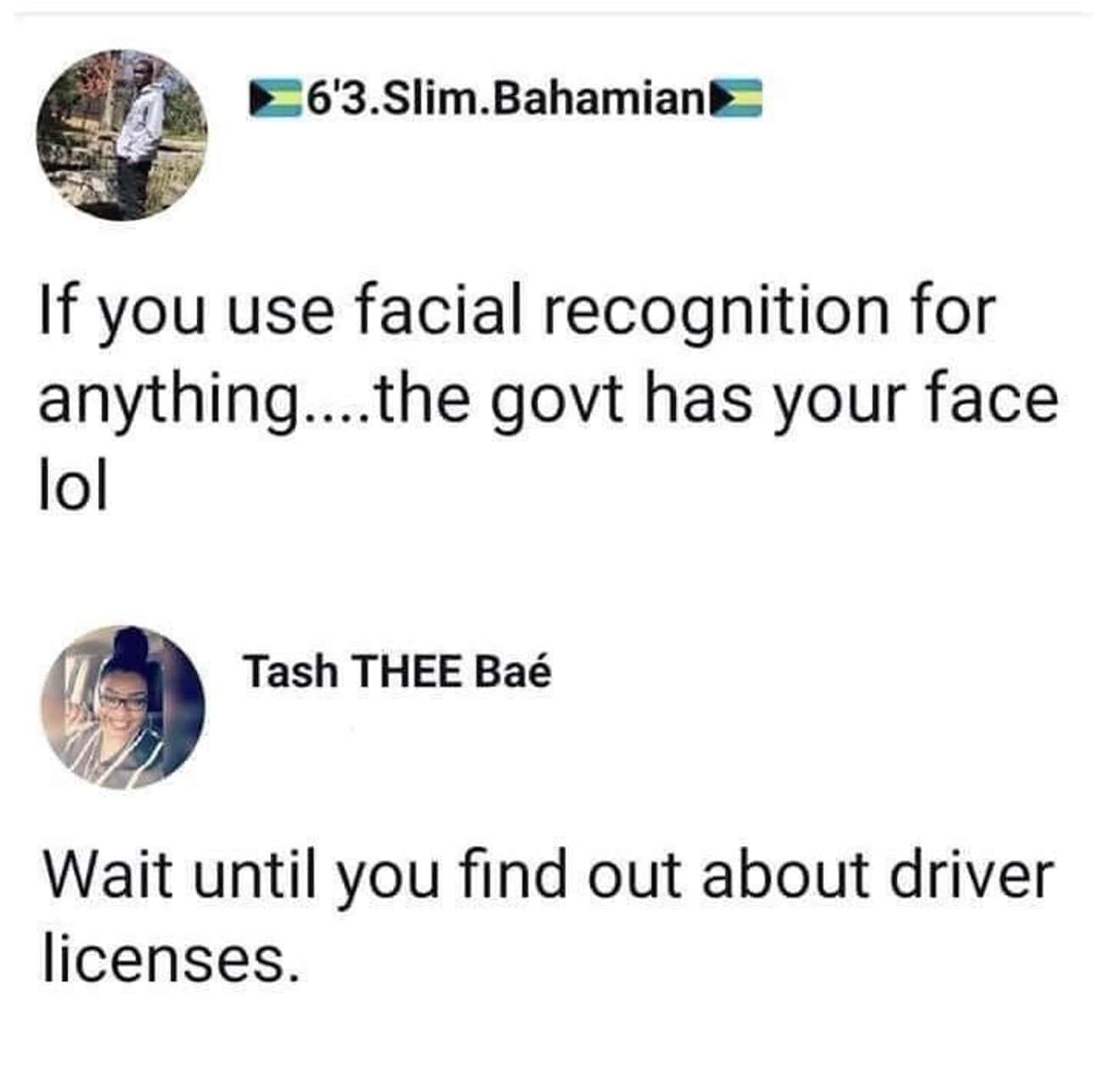 Excuse Me, Driver Licenses?