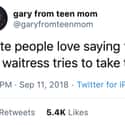 There Are Two Grains Of Rice.... on Random People Are Sharing Things White People Love To Say And They're Hilariously Accurate