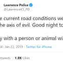 Consenting Cuddler on Random Police Twitter Accounts Were Funniest Thing Online