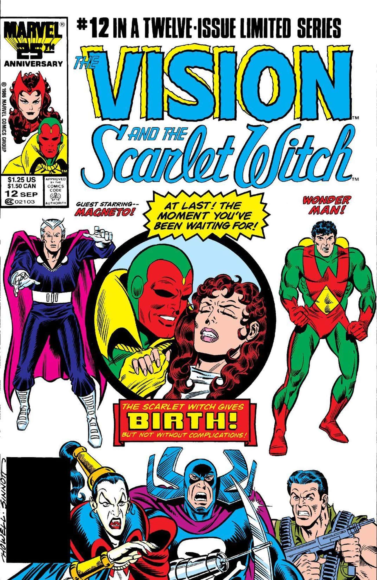 When Wanda Maximoff Announces Her And The Vision’s Pregnancy, It Comes As A Surprise - Mostly Because Vision Is A Robot