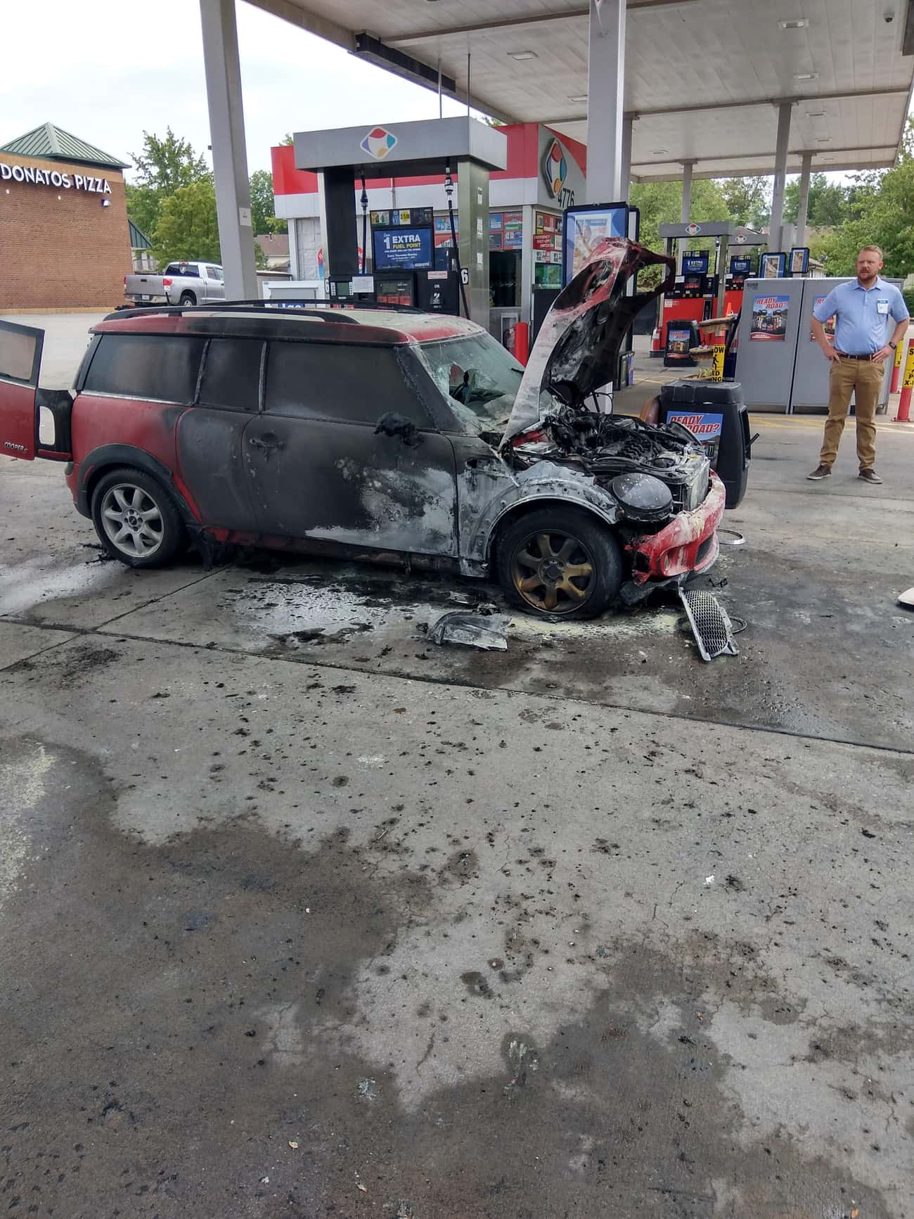 "Picked My Car Up From The Mechanic Yesterday After Having A Bunch Of Things Replaced Totaling $2100 Just To Have Burst Into Flames On Me This Morning."
