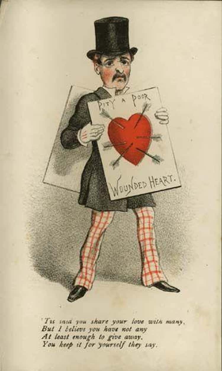 Vinegar Valentines' Were Savage Victorian Valentine Cards
