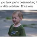 Who's Messing With The Clock? on Random Memes About Working In A Restaurant That Are So Relatable