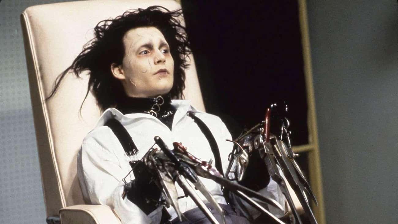 'Edward Scissorhands': Edward’s Victorian-Inspired Look Was Made Of Spare Leather Parts To Reflect His Frankenstein-Like Existence