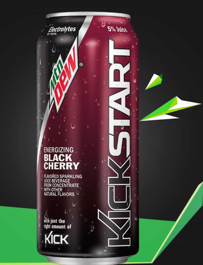 mountain dew kickstart new flavors