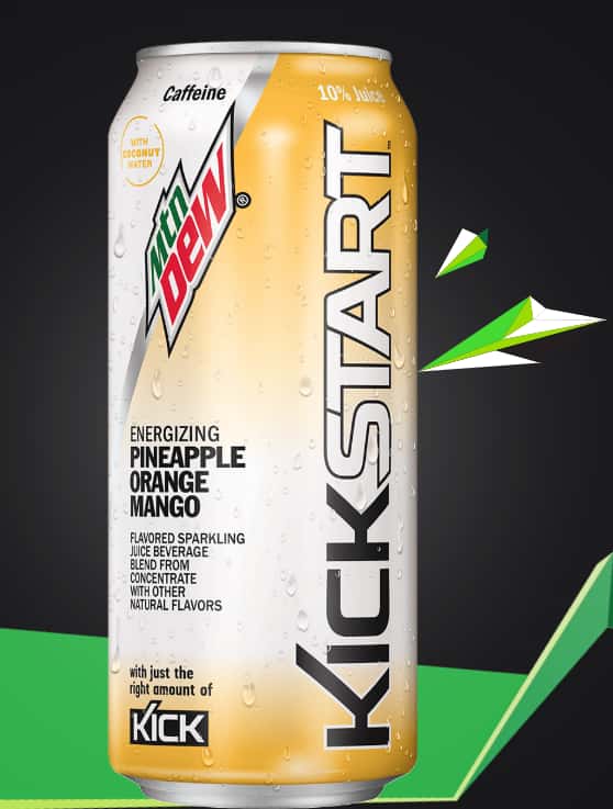 mountain dew kickstart new flavors