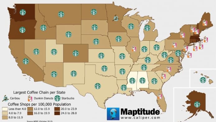 Maps Of The United States Divided By Food That Explain Everything