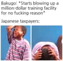 RIP Taxpayers on Random Hilarious Bakugo Memes That Made Us Explode With Laughter