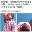 RIP Taxpayers on Random Hilarious Bakugo Memes That Made Us Explode With Laughter