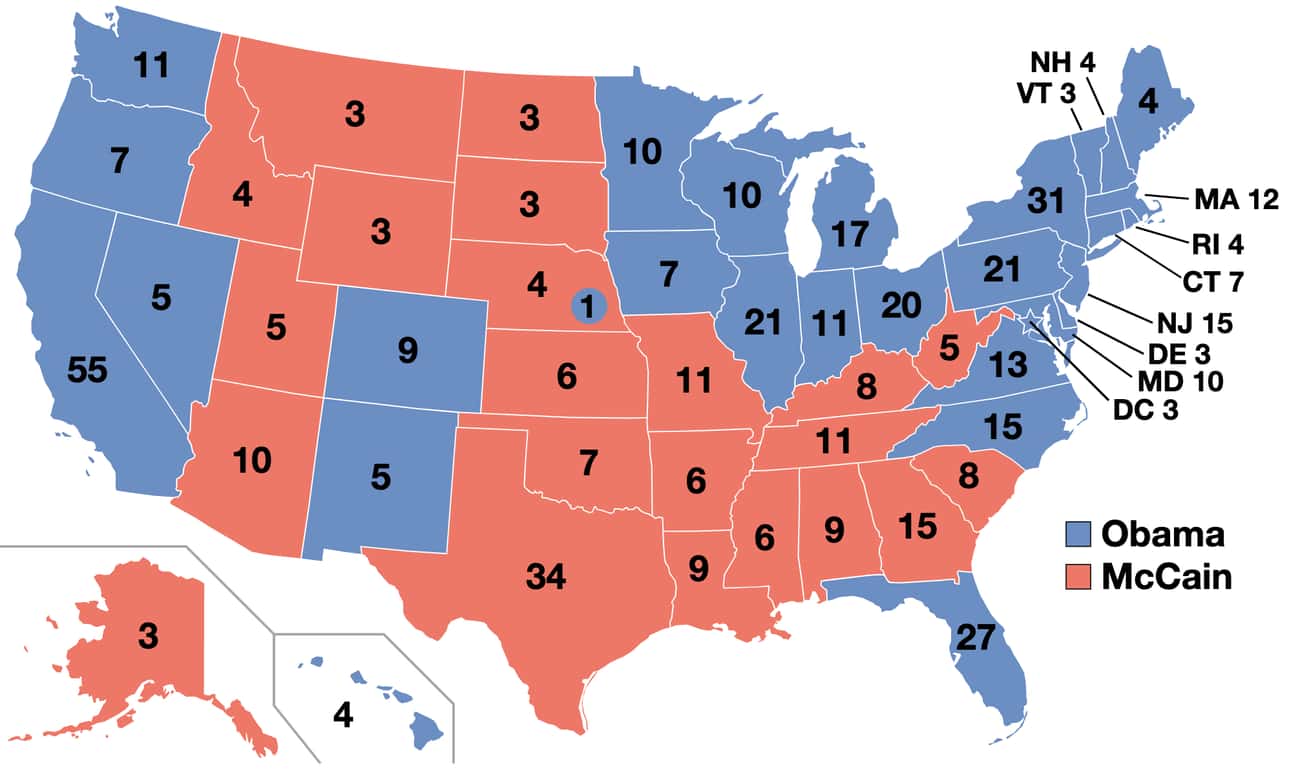 These Maps Of Every Election In The Past Century Show How Dramatically ...