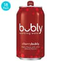 Cherry on Random Best Bubly Sparkling Water Flavors
