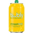 Pineapple on Random Best Bubly Sparkling Water Flavors