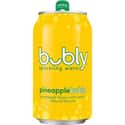 Pineapple on Random Best Bubly Sparkling Water Flavors