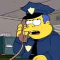 Above Average Dog on Random Best Chief Wiggum Quotes From 'The Simpsons'