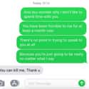 This Mom Is Just A Little Bit Dramatic on Random Times Parents Absolutely Lost Their Minds In A Text Message