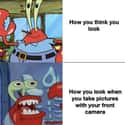 That Selfie Camera Is Too Deceiving on Random Spongebob Squarepants Memes That Take Memes To Next Level