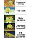 P.E. Teacher's Granny on Random Spongebob Squarepants Memes That Take Memes To Next Level