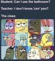 Just Pee On The Floor on Random Spongebob Squarepants Memes That Take Memes To Next Level