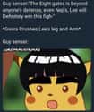 Didn't See That Coming on Random Hilarious Memes About Rock Lee