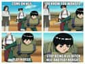 Come On, Neji on Random Hilarious Memes About Rock Lee