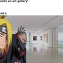 Art Is An Explosion! on Random Hilarious Memes About Naruto Villains