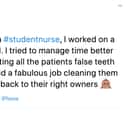Nurse Switches Up Patients' False Teeth on Random People Share Biggest Mistakes They Have At Work